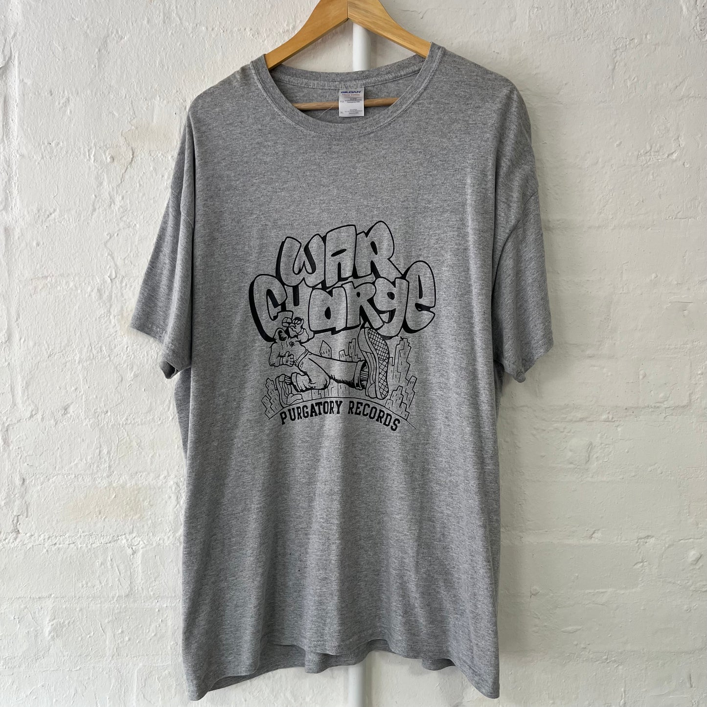 War Charge Band T-Shirt XL 2010s UKHC Purgatory Records
