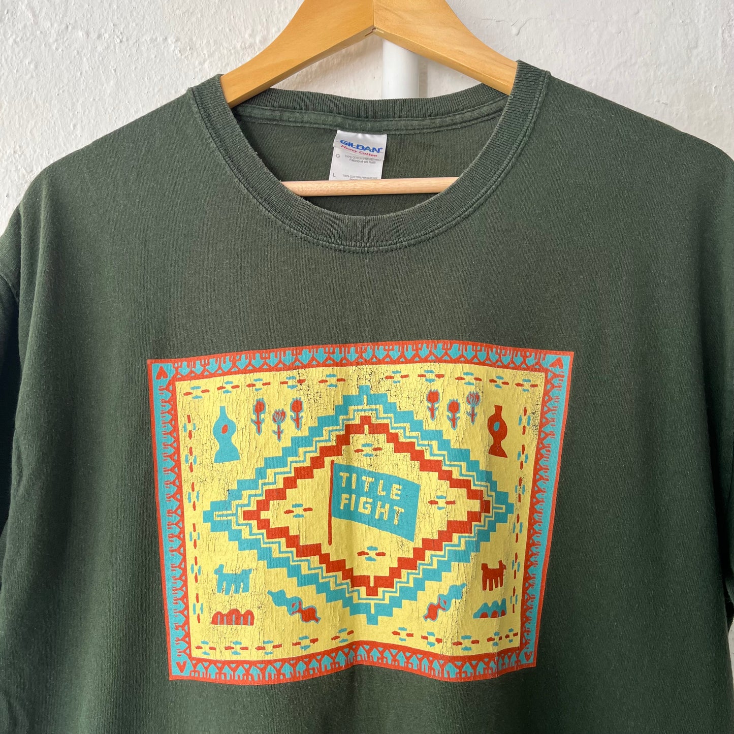 Title Fight “Rug” Band T-Shirt Large