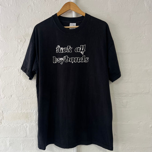 F**k All Boybands Pitchshifter Band T-Shirt 90s