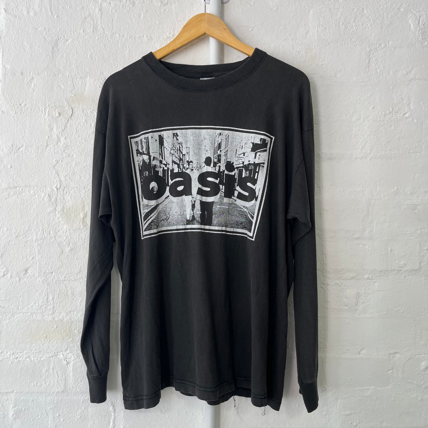 Oasis Long Sleeve What’s the Story Morning Glory 90s Band T-Shirt XL