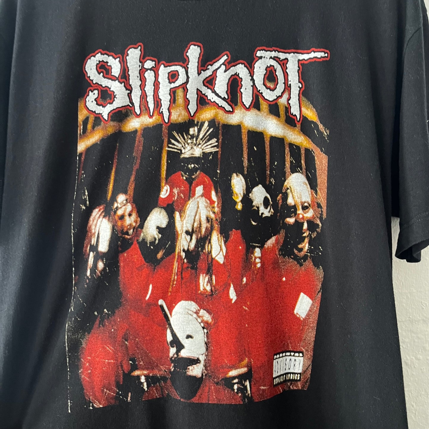 Slipknot 90s Self Titled Band Tour T-Shirt Large