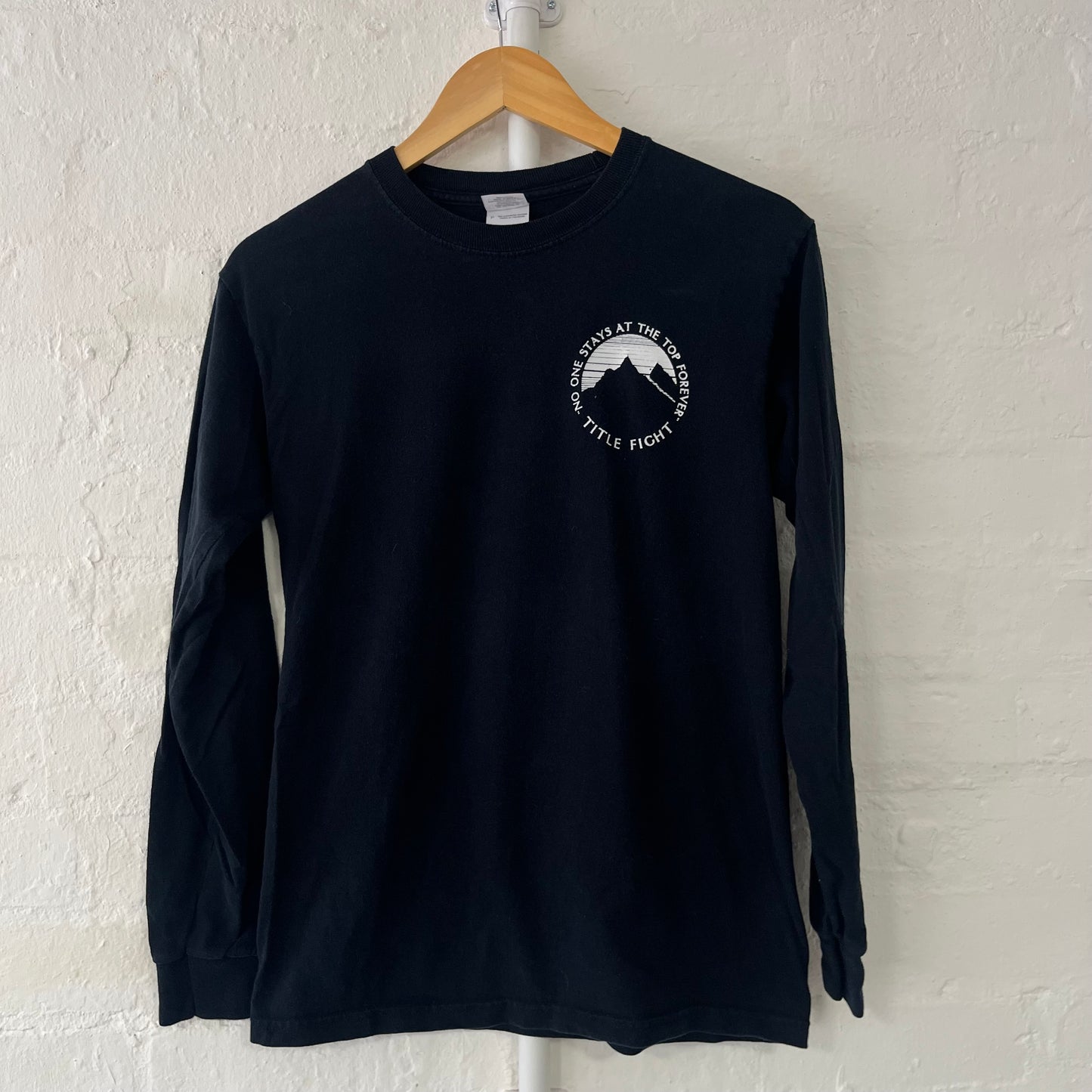 Title Fight No One Stays At The Top Forever Longsleeve Band T-Shirt 2000s Small