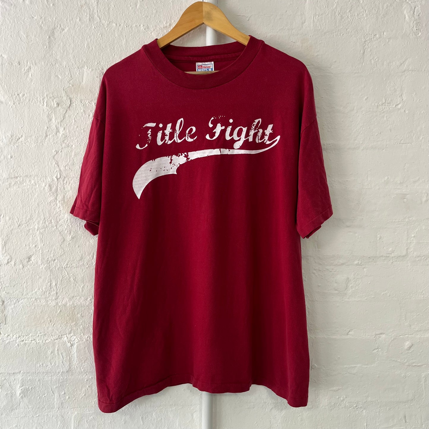 Title Fight Down For The Count Bootleg Band T-Shirt XL
