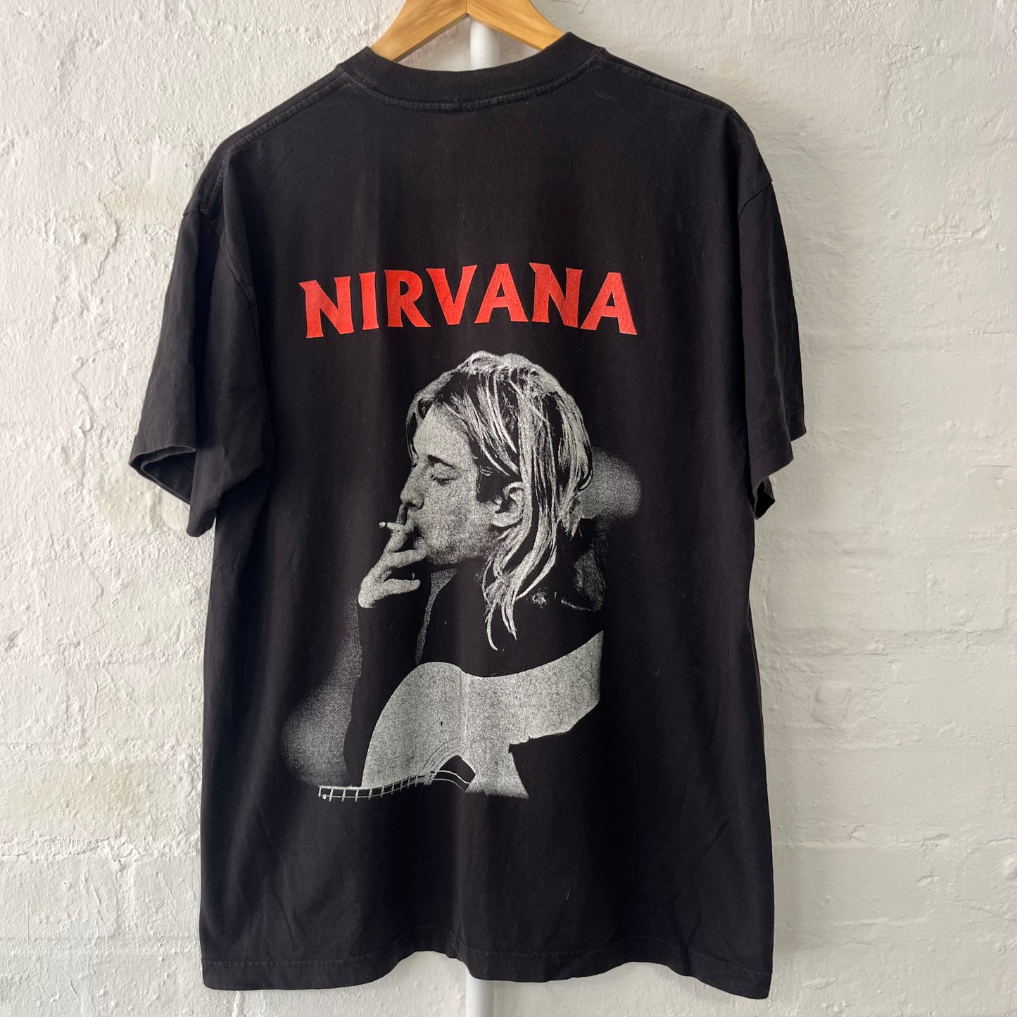 Nirvana Kurt Cobain Tribute T-Shirt Large