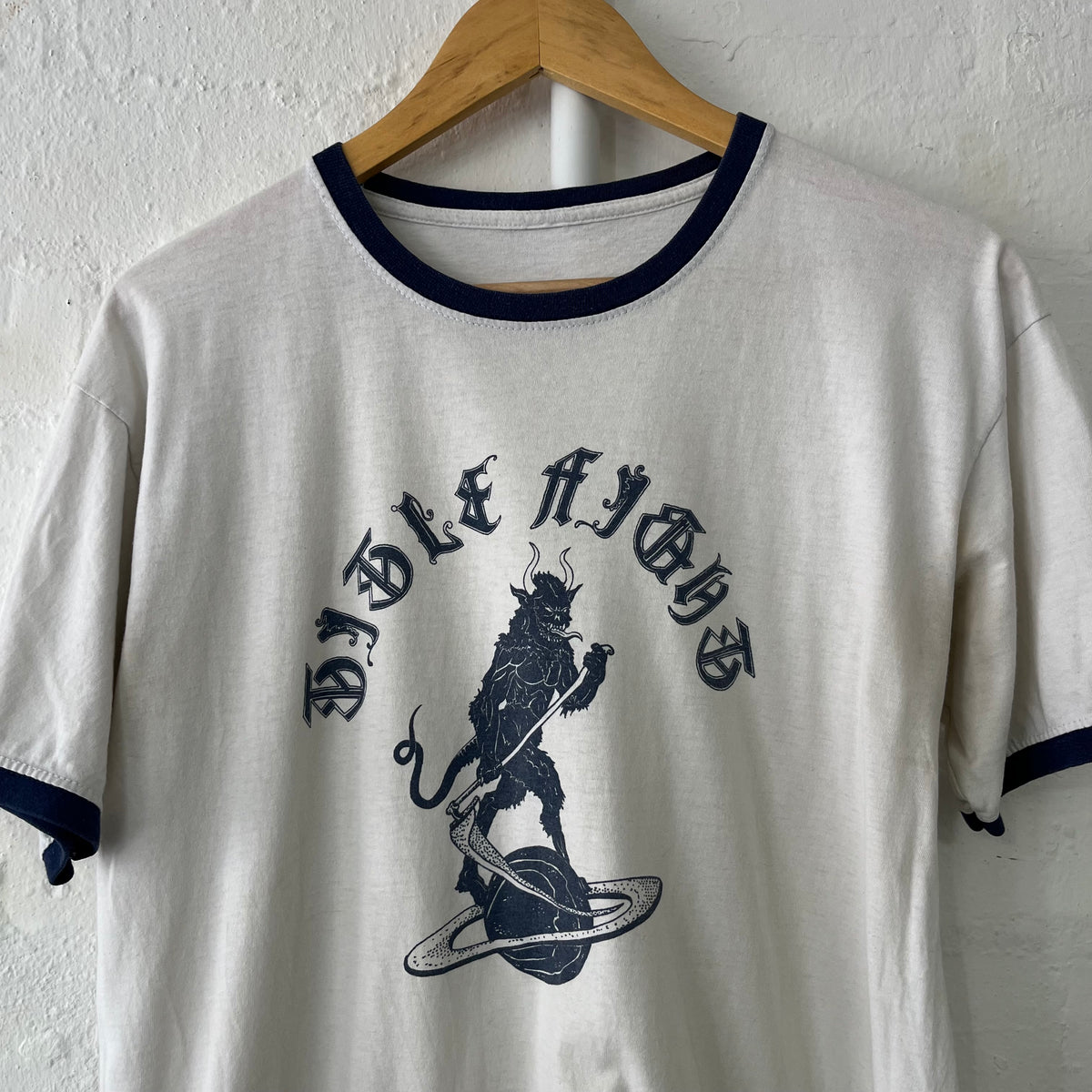 Title Fight Devil Saturn Ringer Band T-Shirt Medium 2010s