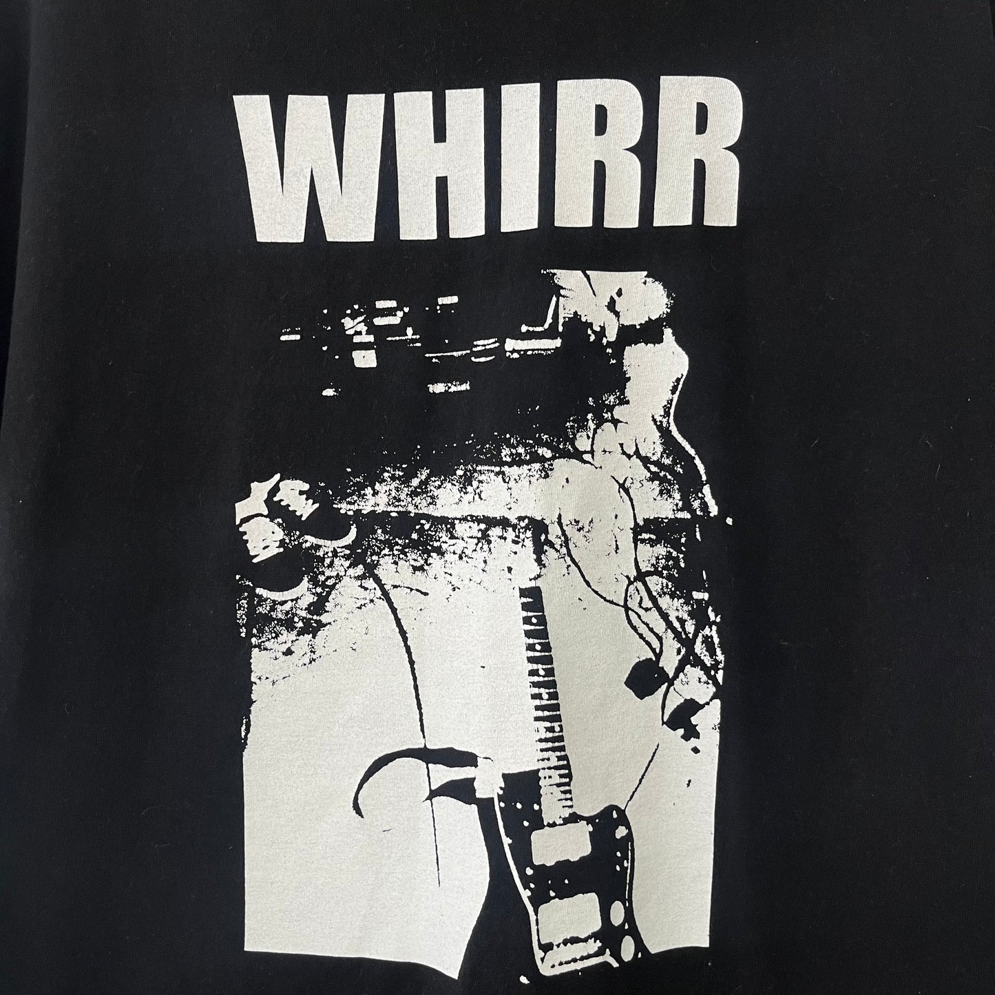 Whirr “Whirrispunx” Shoegaze Band T-Shirt Large 2010s