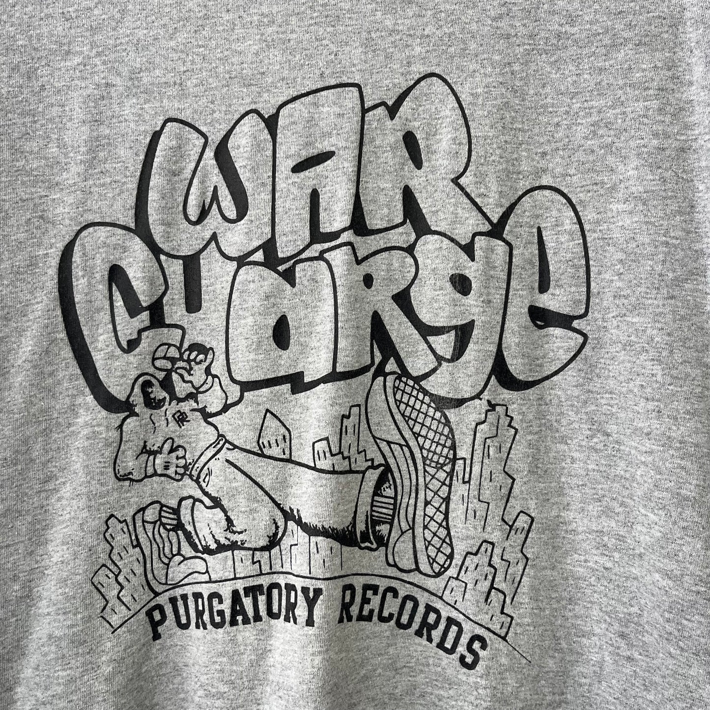 War Charge Band T-Shirt XL 2010s UKHC Purgatory Records