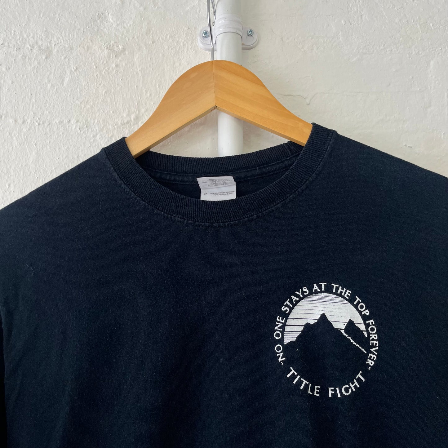 Title Fight No One Stays At The Top Forever Longsleeve Band T-Shirt 2000s Small
