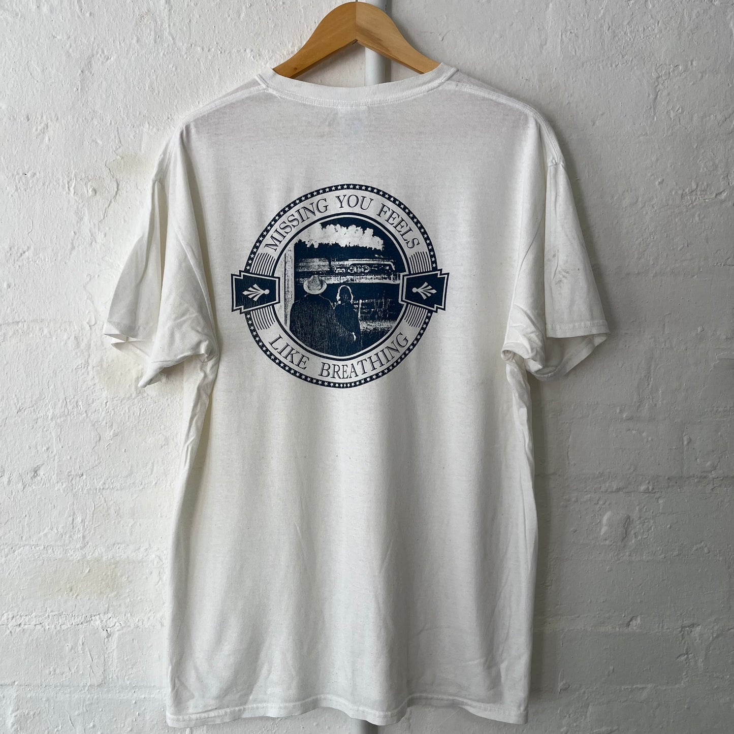 Basement White Elephant Band T-Shirt Large