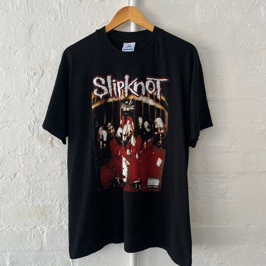 Slipknot 90s Self Titled Band Tour T-Shirt Large
