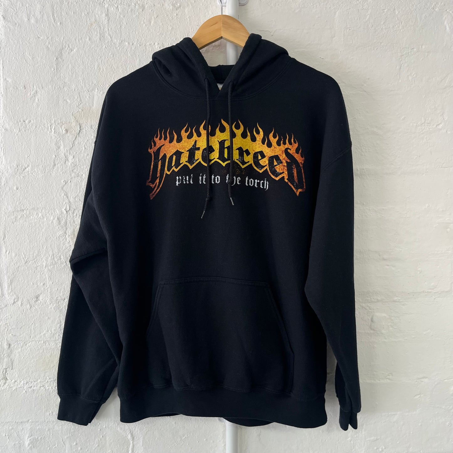 Hatebreed Put It To The Torch Band Hoodie Large