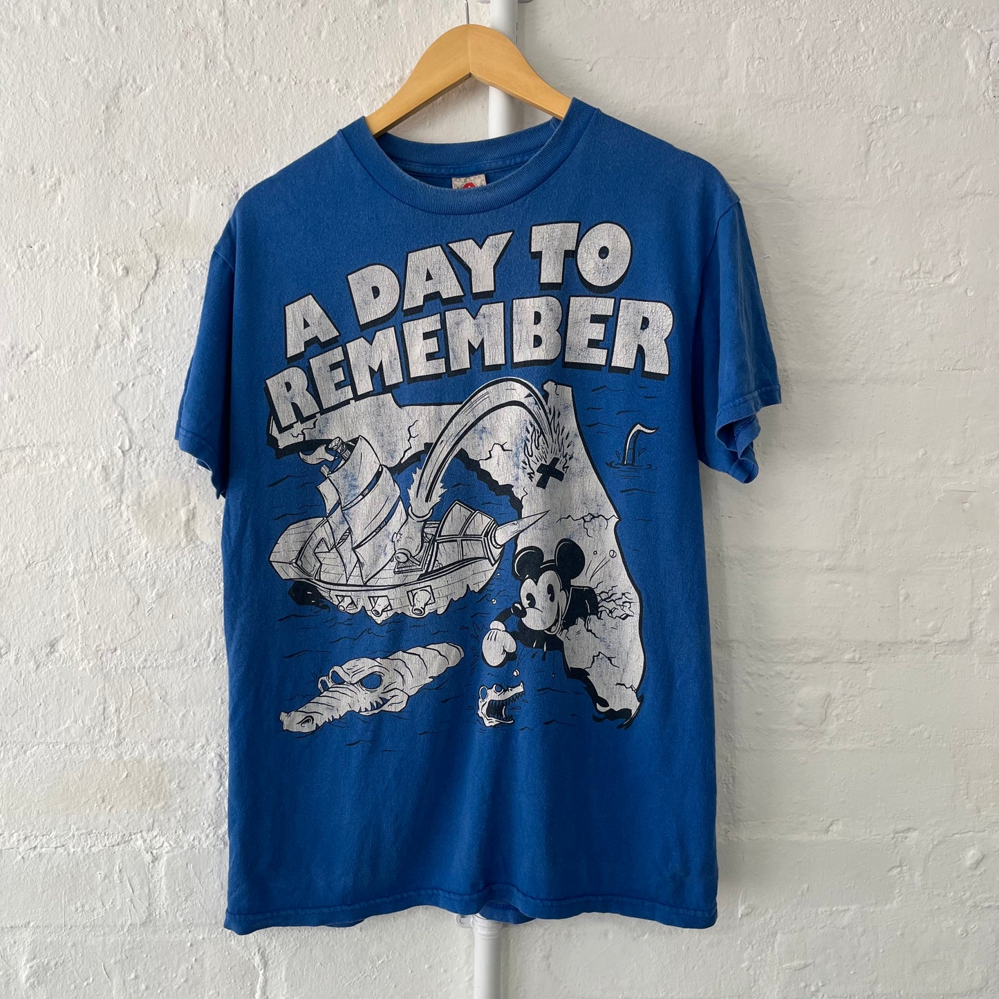 A Day To Remember Florida Band T-Shirt Medium 2000s