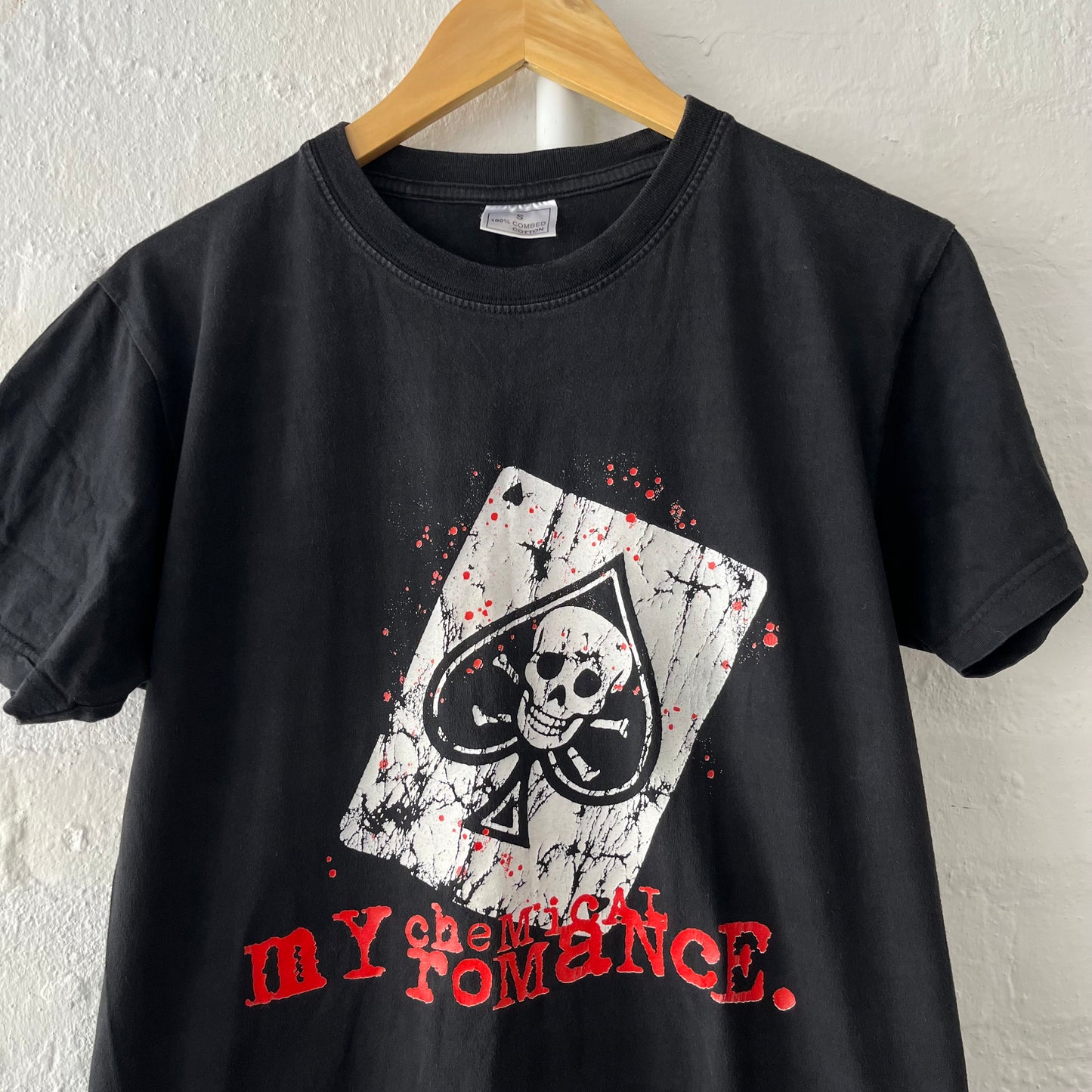 My Chemical Romance Ace of Spades Band T-Shirt 2000s Small