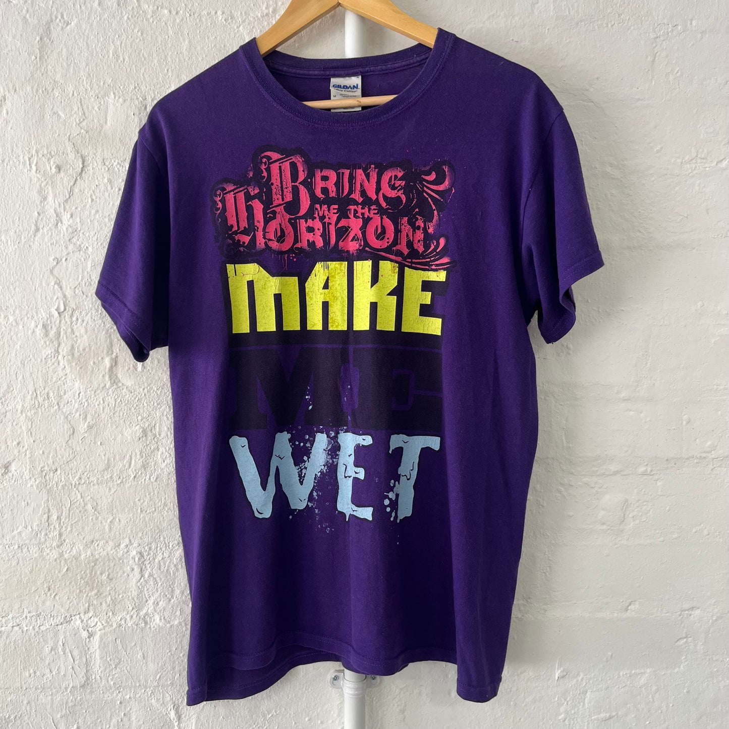 Bring Me The Horizon Make Me Wet Band T-Shirt Medium 2000s