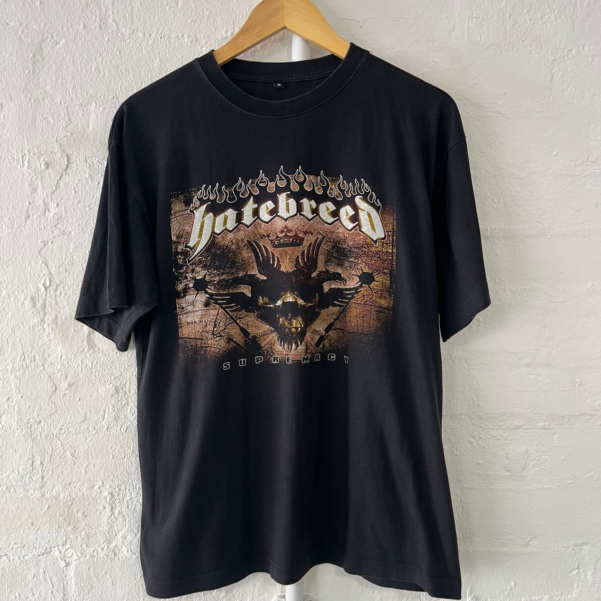 Hatebreed Supremacy Tour Band T-Shirt Hardcore Medium 2006