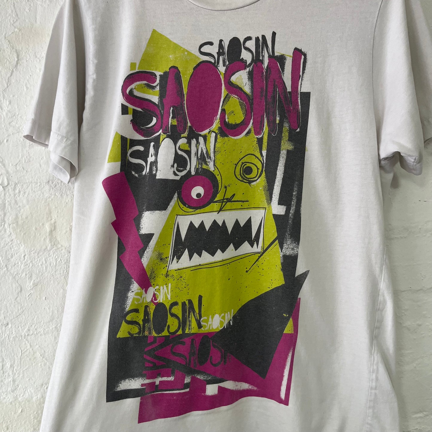Saosin Band T-Shirt Medium 2000s Emo