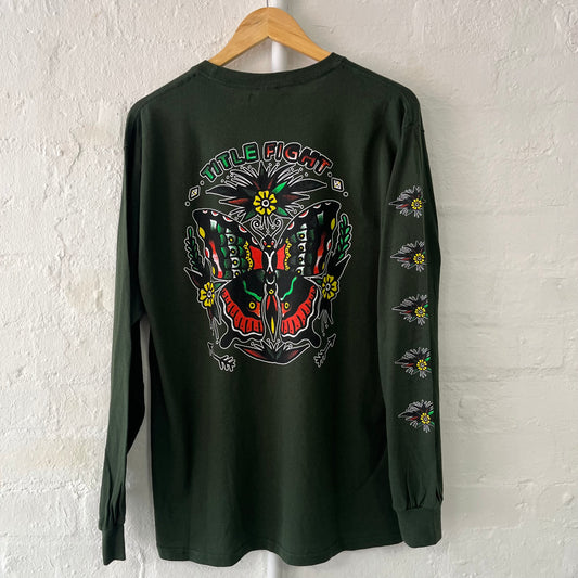 Title Fight Butterfly Band Longsleeve T-Shirt 2013