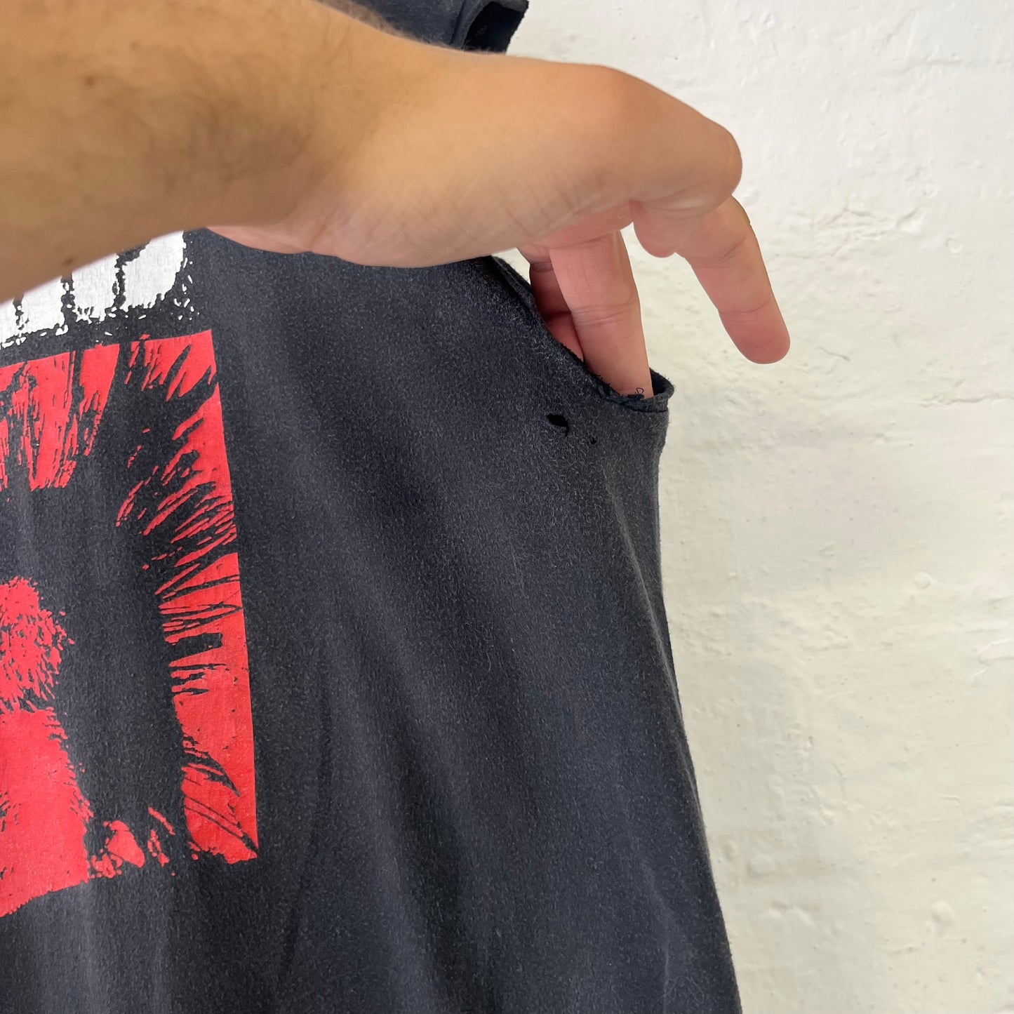 Rancid Vest/Cut Off Band T-Shirt Large 2000s Punk
