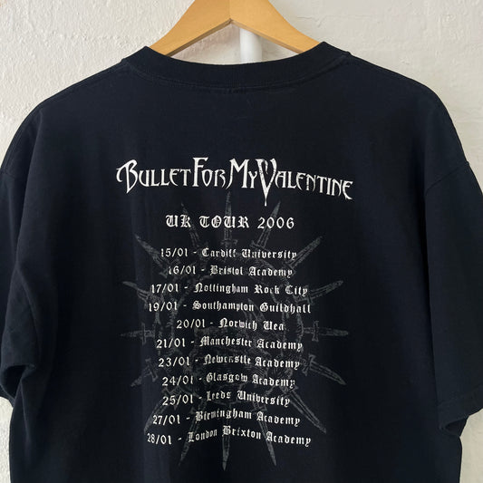 Bullet For My Valentine 2006 UK Band / Tour T-Shirt