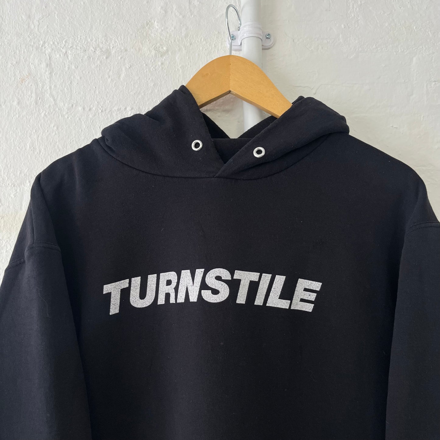 Turnstile Pop Wig Champion Hardcore Band Hoodie Large 2010s