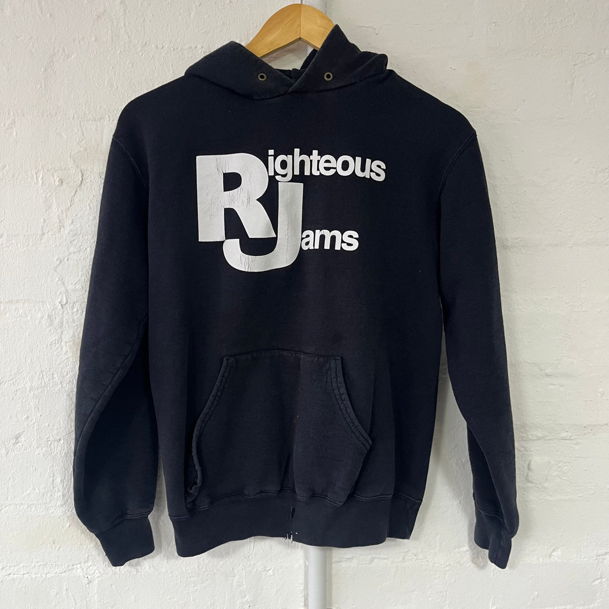 Righteous Jams “Def Jams” Rip Band Hoodie Small 2000s Hardcore