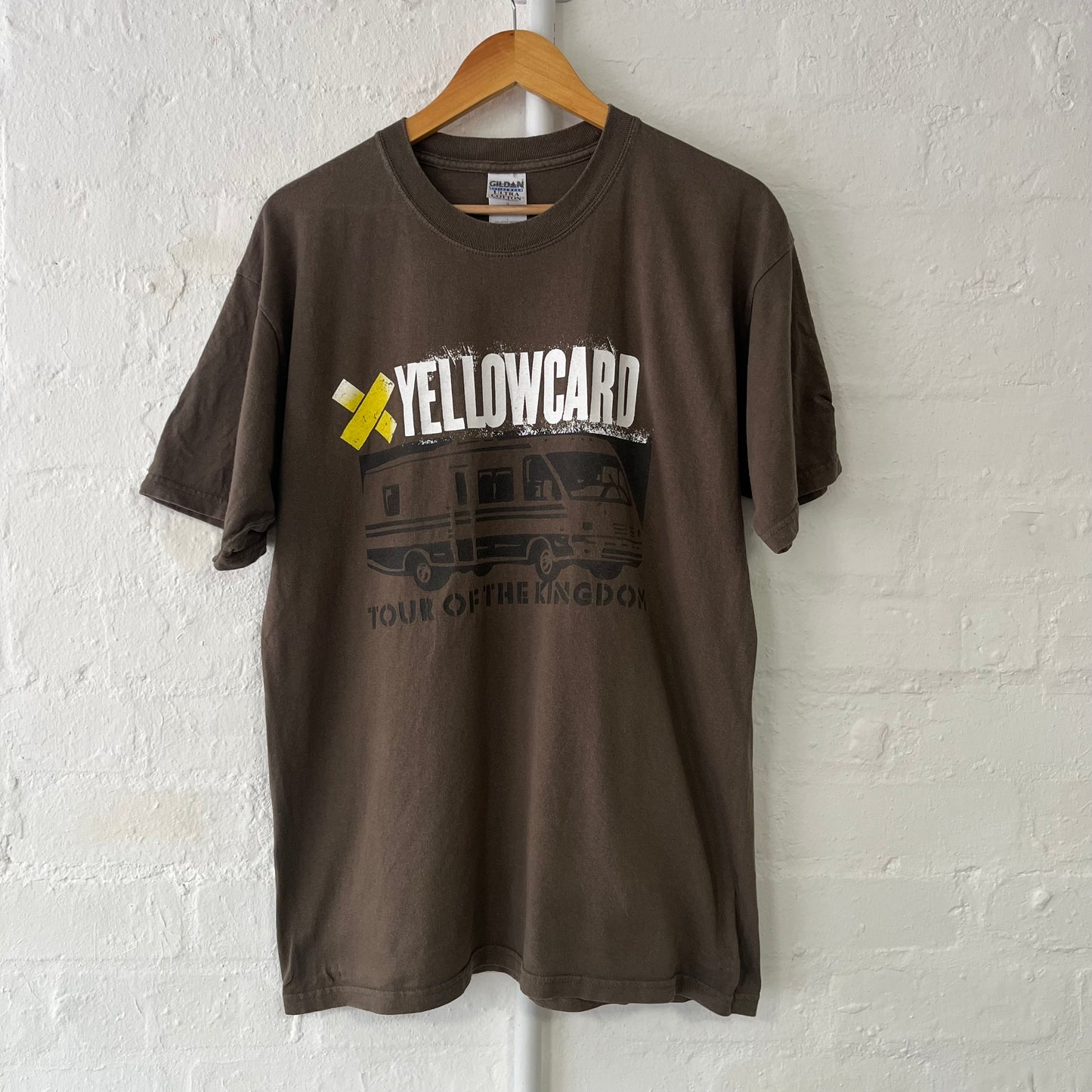 Yellowcard Tour of the Kingdom Band T-Shirt Large 2000s