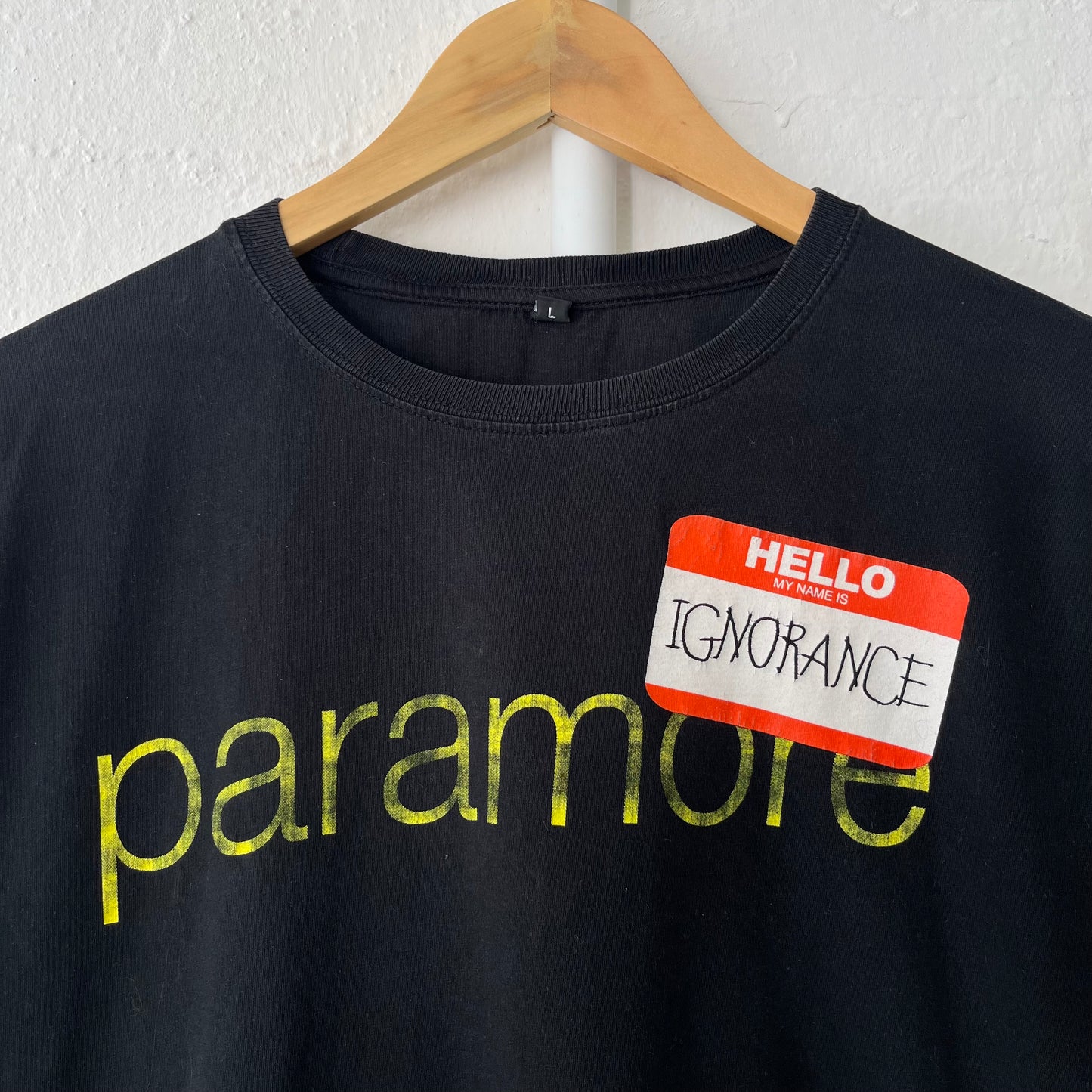 Paramore Fall Tour 2009 Band T-Shirt Large